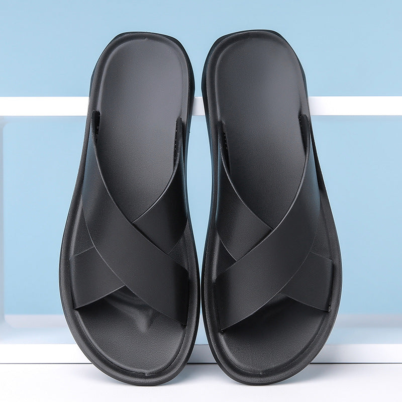 Men's leather sandals