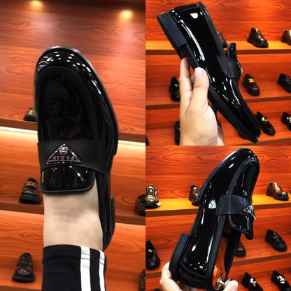 Men's leather shoes