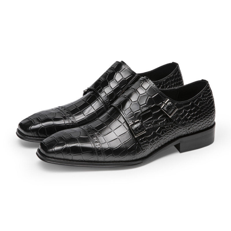 Men's leather shoes