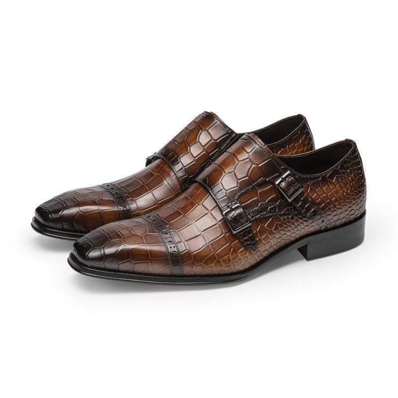 Men's leather shoes