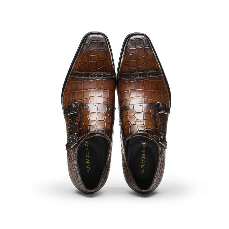 Men's leather shoes