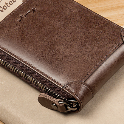 Men's leather wallet