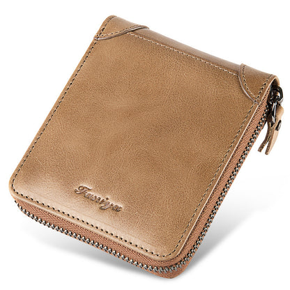 Men's leather wallet