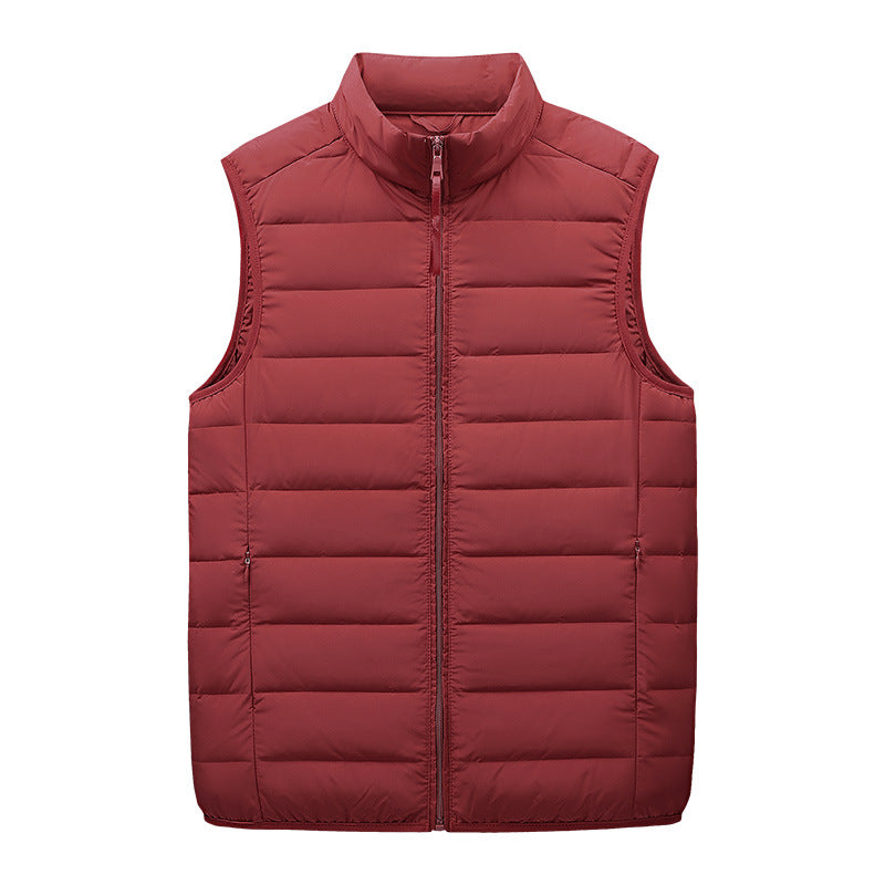 Men's lightweight down jacket for autumn and winter