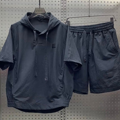 Men's Lightweight Hooded Shorts