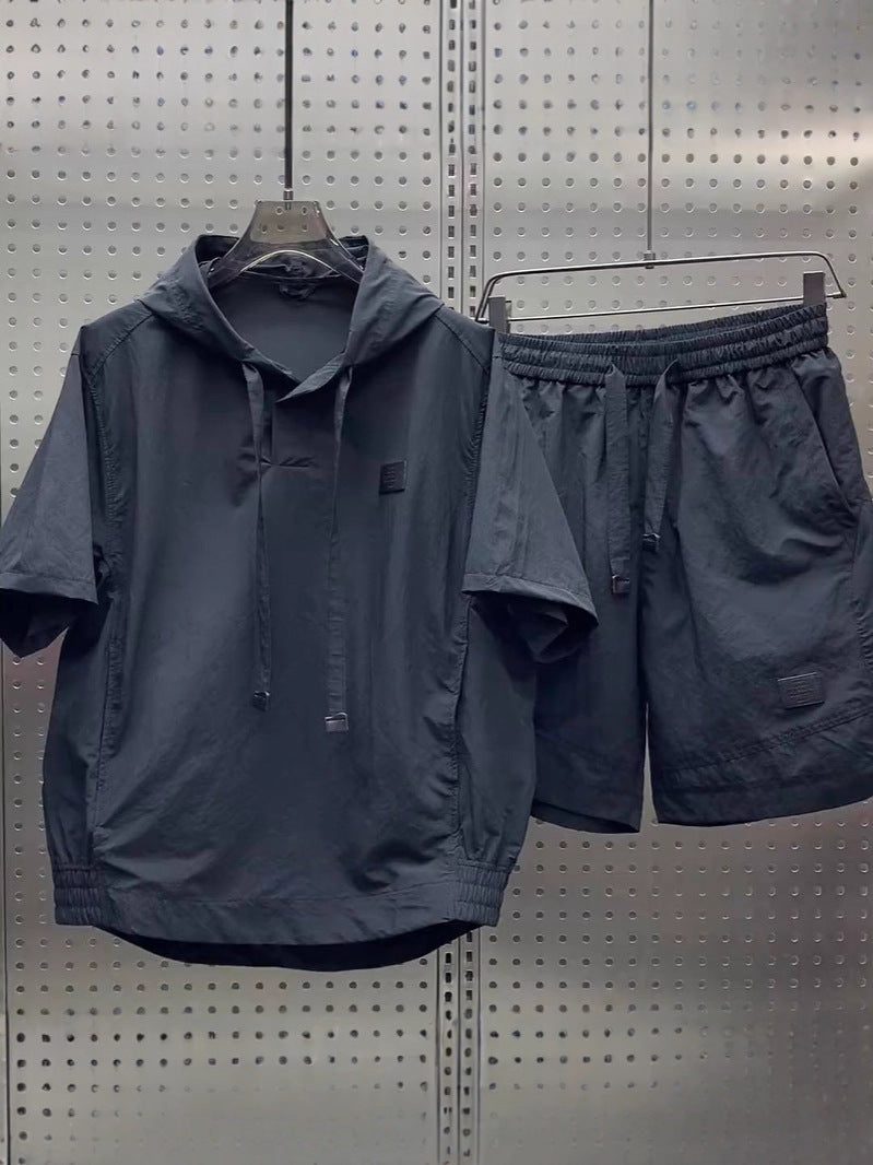 Men's Lightweight Hooded Shorts