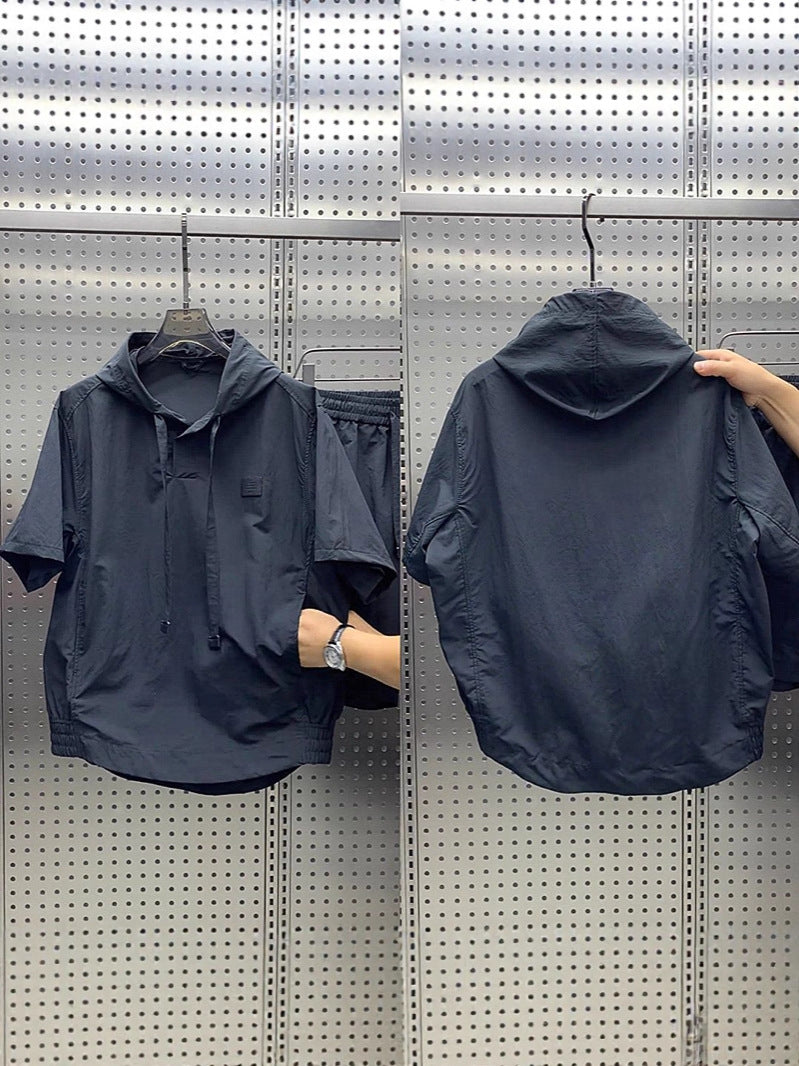 Men's Lightweight Hooded Shorts