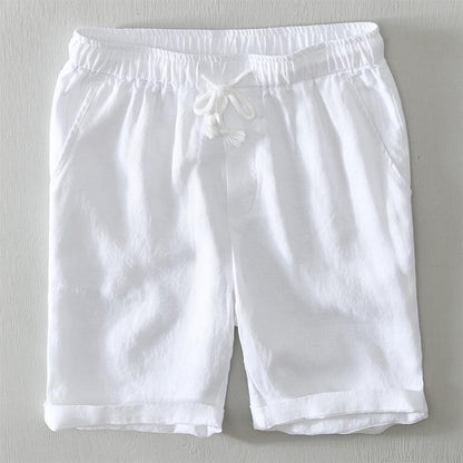 Men's Linen Drawstring Shorts