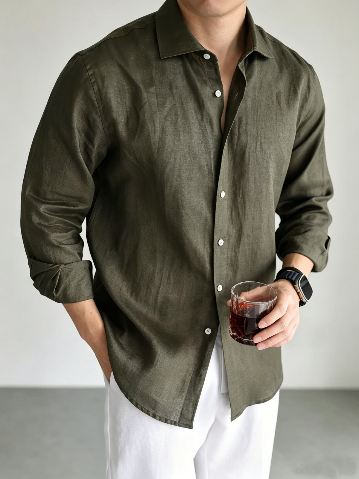 Men's Linen Shirt