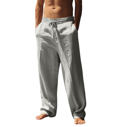 Men's linen trousers