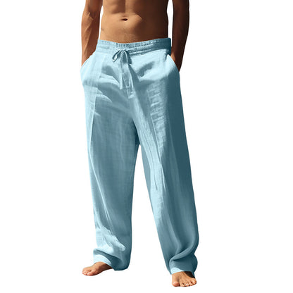 Men's linen trousers