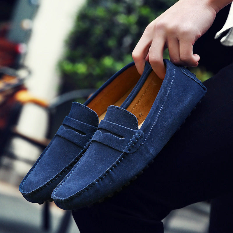 Men's Loafers Casual Lightweight Men's Leather Shoes