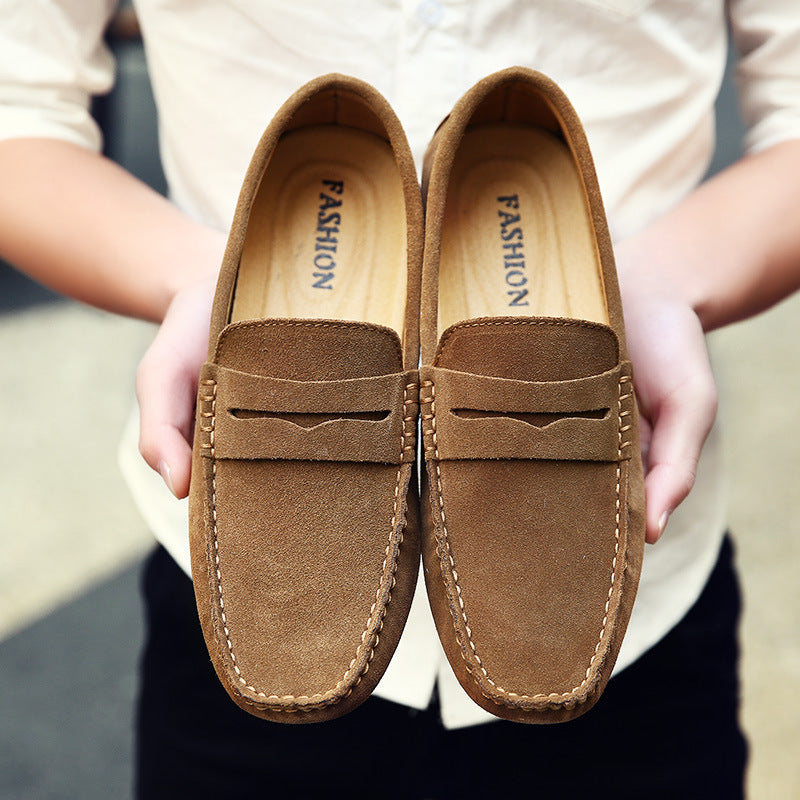Men's Loafers Casual Lightweight Men's Leather Shoes