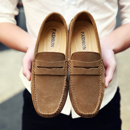Men's Loafers Casual Lightweight Men's Leather Shoes