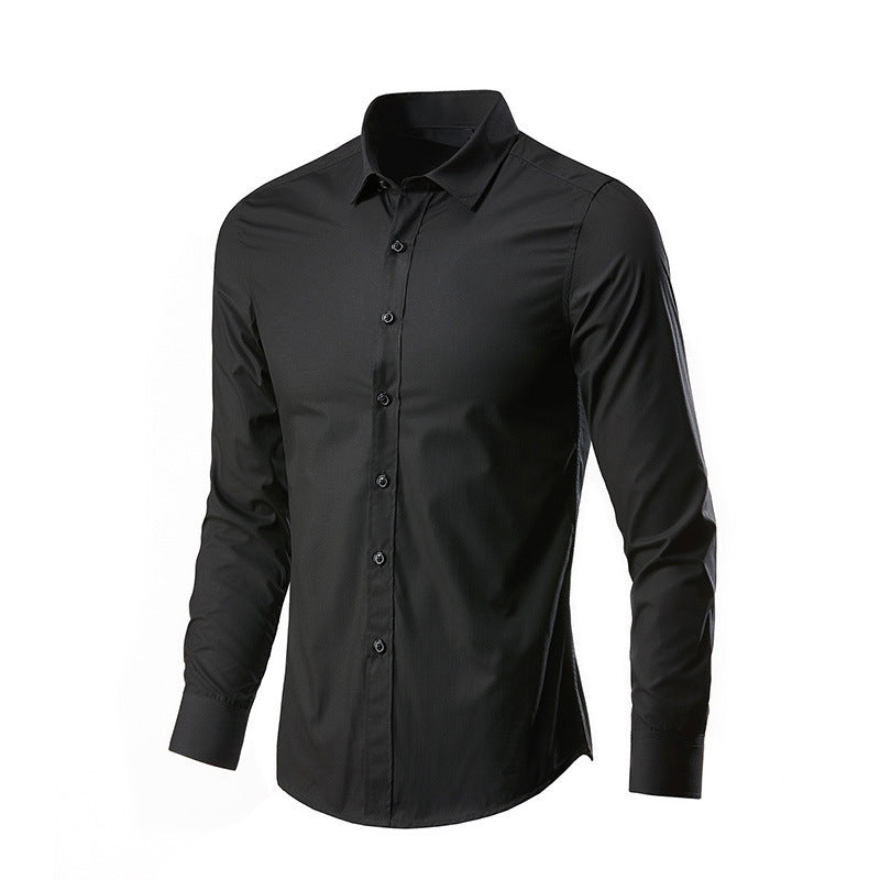 Men's Long/Short Sleeve Slim Fit Non-Ironing Casual Shirt