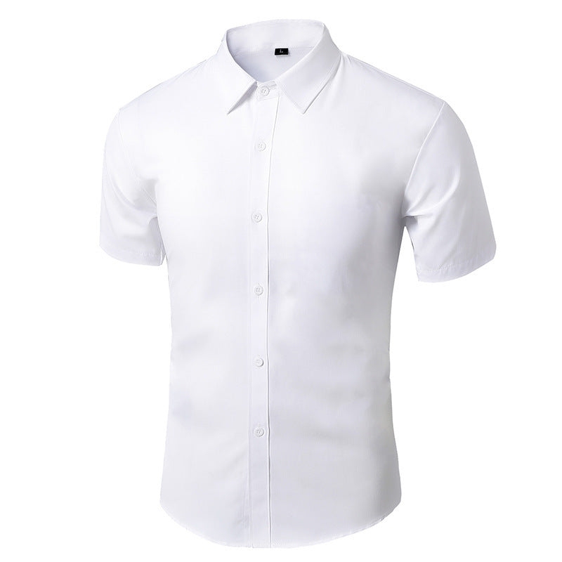 Men's Long/Short Sleeve Slim Fit Non-Ironing Casual Shirt