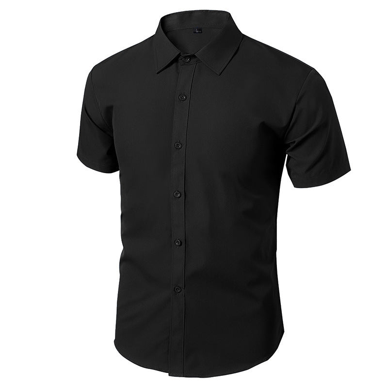 Men's Long/Short Sleeve Slim Fit Non-Ironing Casual Shirt