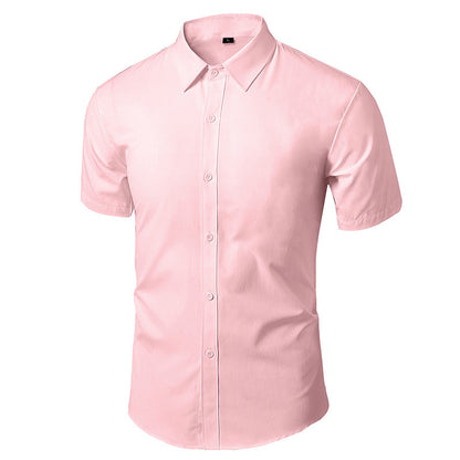 Men's Long/Short Sleeve Slim Fit Non-Ironing Casual Shirt