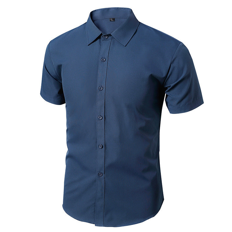 Men's Long/Short Sleeve Slim Fit Non-Ironing Casual Shirt