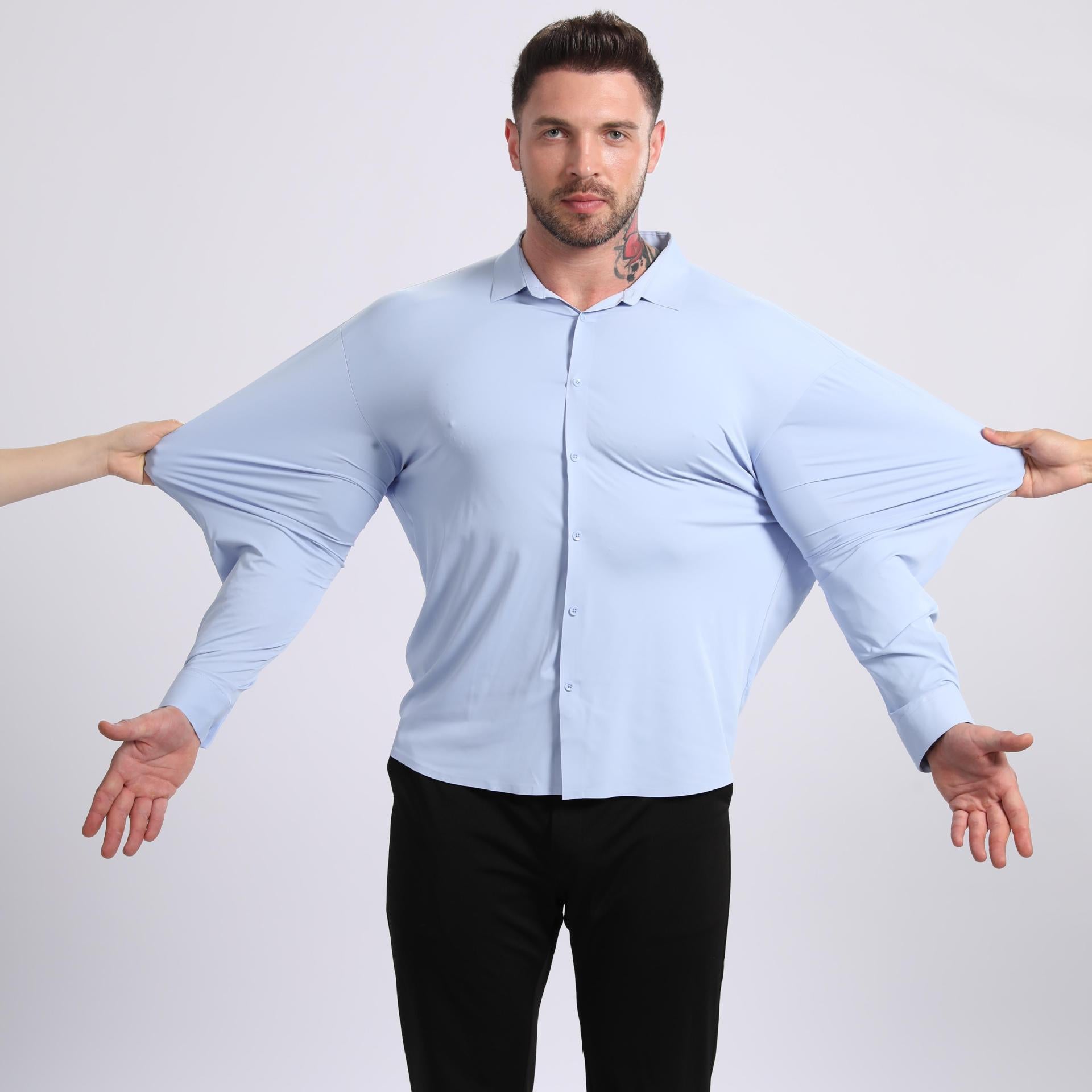 Men's Long Sleeve Business Shirt