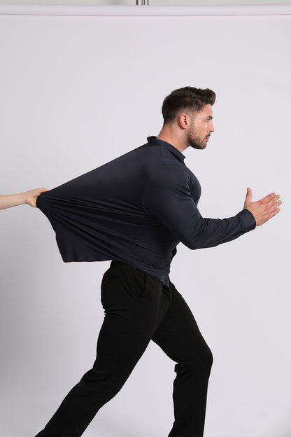 Men's Long Sleeve Business Shirt