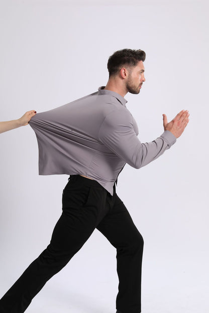 Men's Long Sleeve Business Shirt