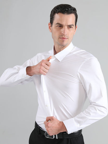 Men's Long Sleeve Stretch Shirt