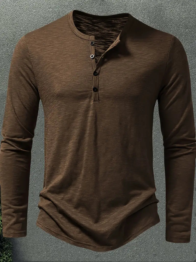 Men's long-sleeved T-shirt