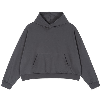 Men's Loose Fit Cotton Hooded Sweatshirt