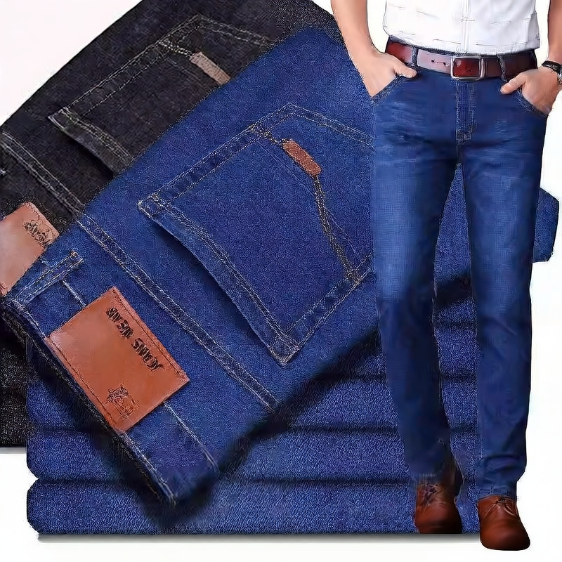 Men's Loose Straight Jeans
