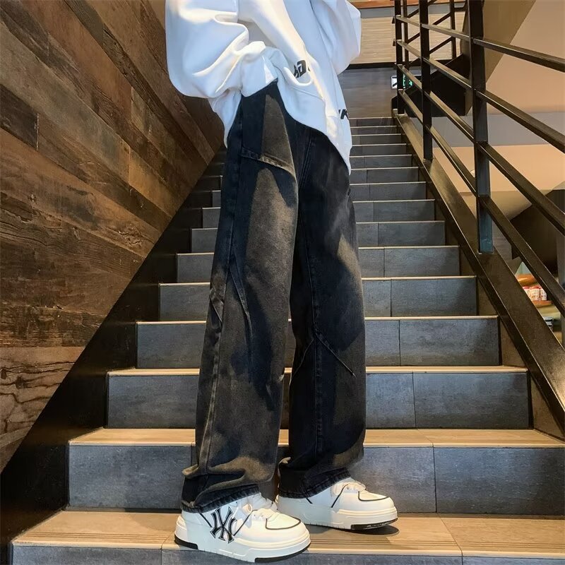 Men's Loose Straight Jeans