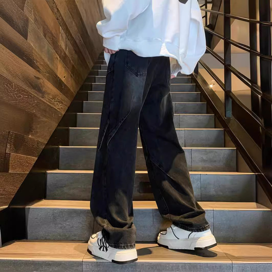 Men's Loose Straight Jeans
