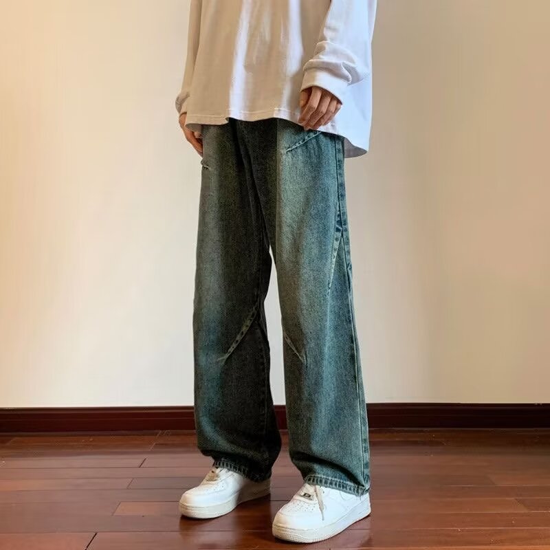 Men's Loose Straight Jeans