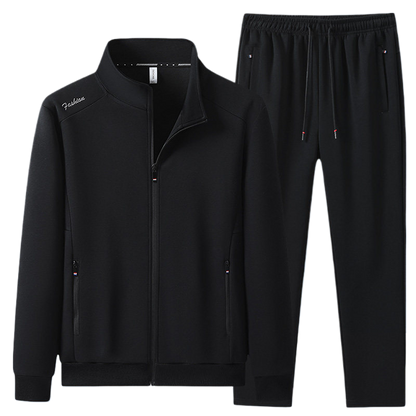 Men's Mandarin-collar hoodie