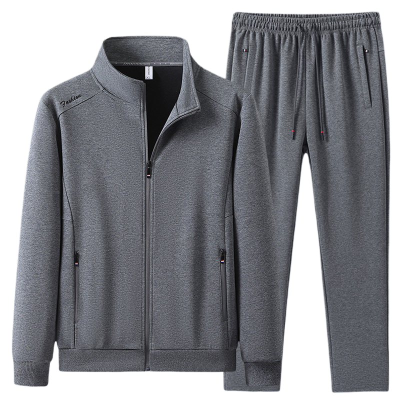 Men's Mandarin-collar hoodie