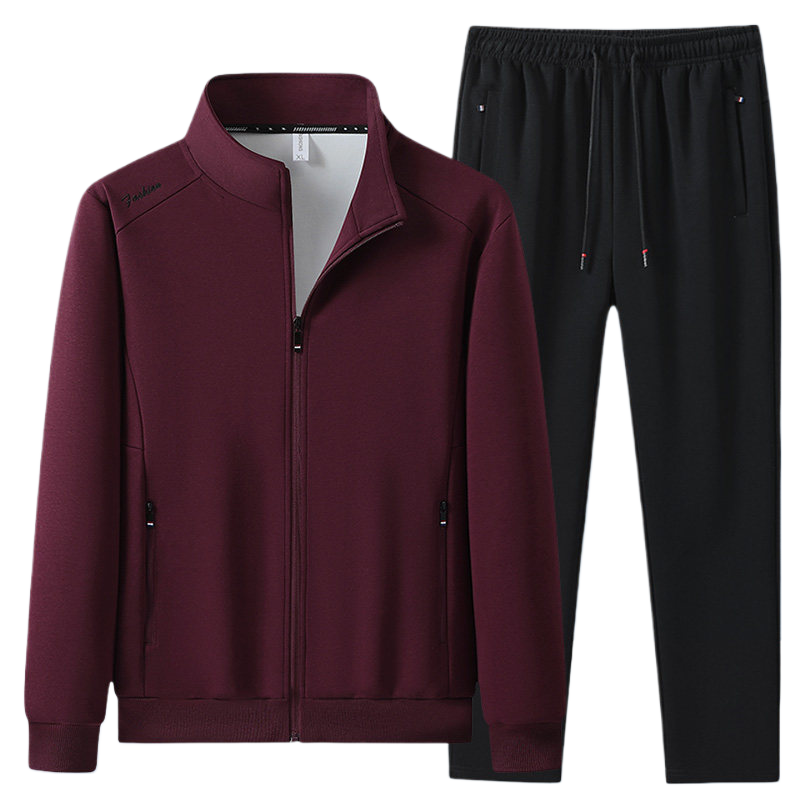 Men's Mandarin-collar hoodie