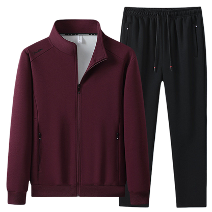Men's Mandarin-collar hoodie