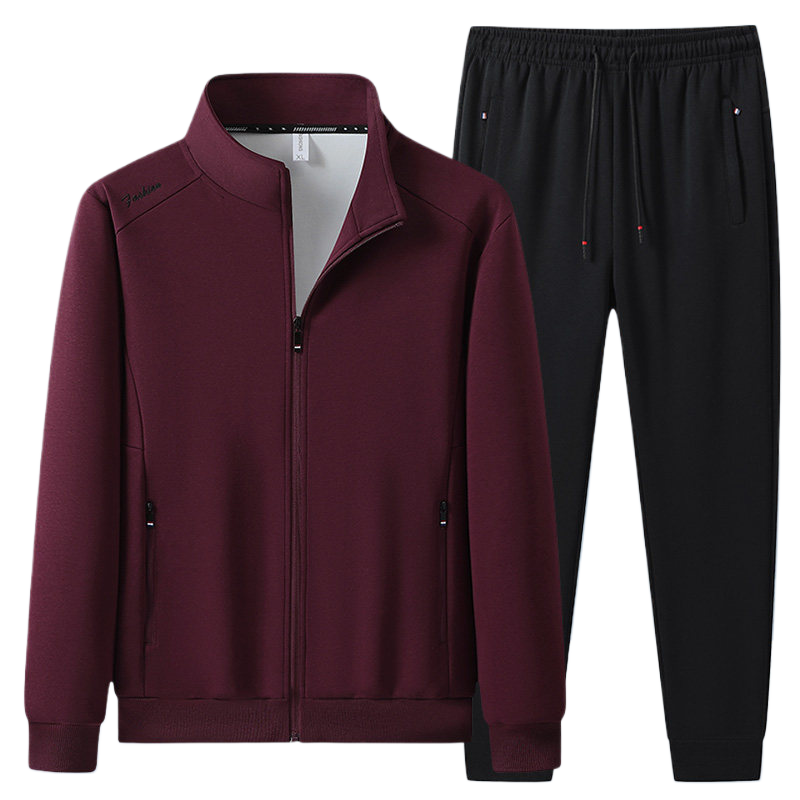 Men's Mandarin-collar hoodie