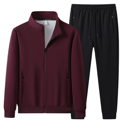 Men's Mandarin-collar hoodie