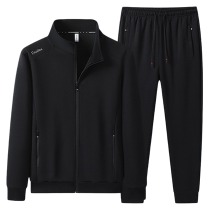 Men's Mandarin-collar hoodie