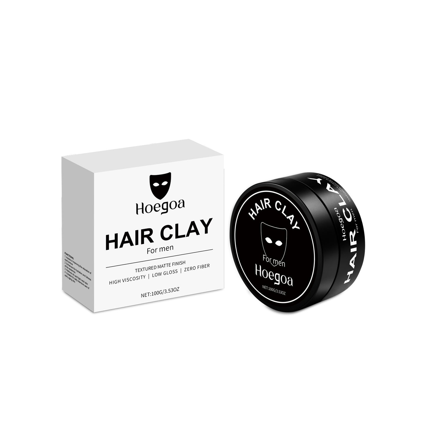 Men's Matte Texture Hair Styling Mud