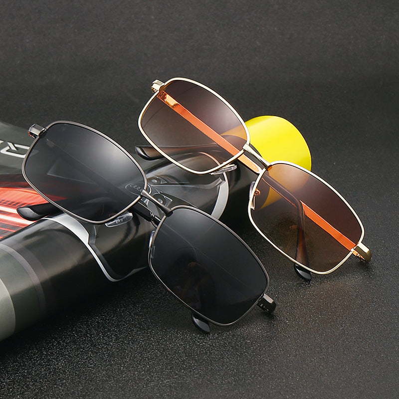 Men's metal sunglasses