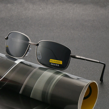 Men's metal sunglasses