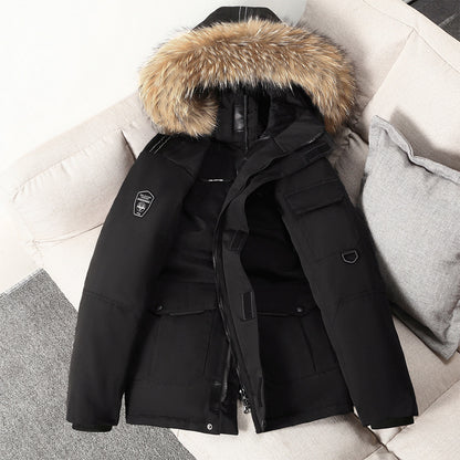 Men's Mid-Length Down Jacket