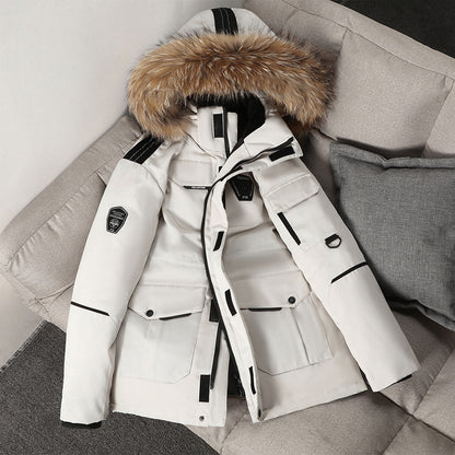 Men's Mid-Length Down Jacket