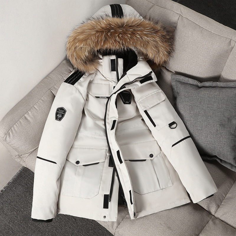 Men's Mid-Length Down Jacket
