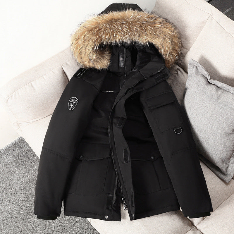 Men's Mid-Length Down Jacket