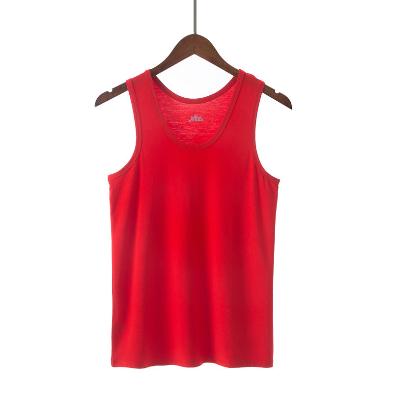 Men's Modal Sleeveless Vest for Summer Fitness