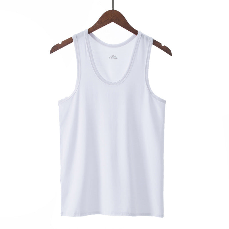 Men's Modal Sleeveless Vest for Summer Fitness