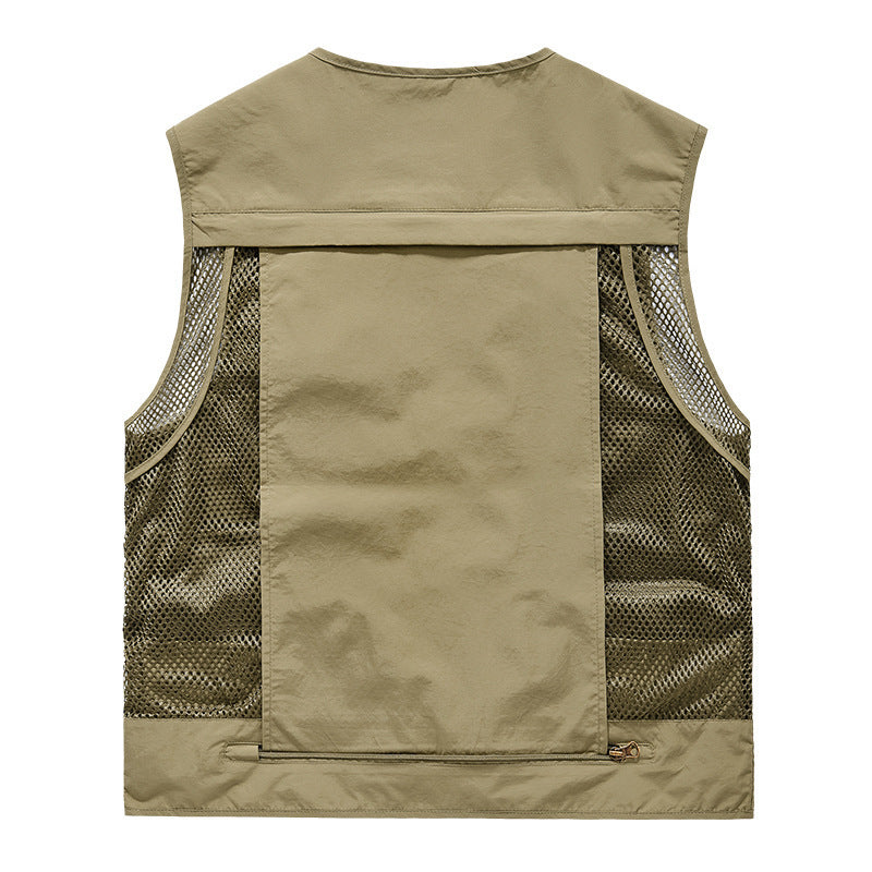 Men's multi-bag photography waistcoat